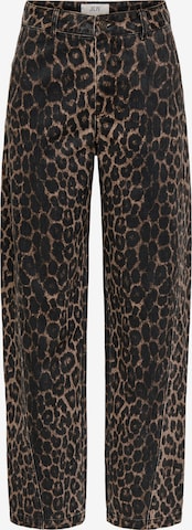JDY Tall Barrel Jeans 'JDYBAY' in Braun: Vorderseite