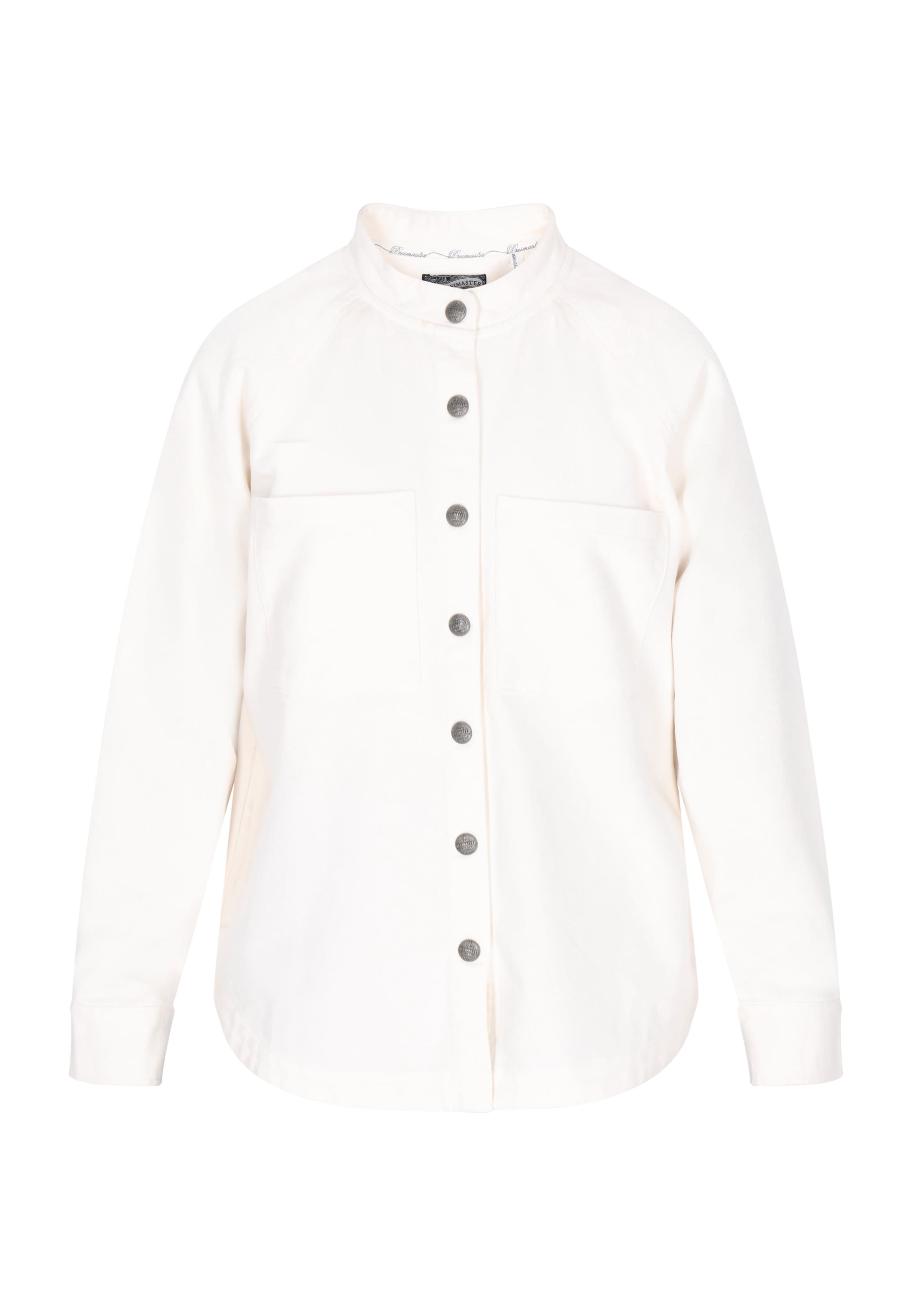 DreiMaster Vintage Bluse in Weiß: Vorderseite