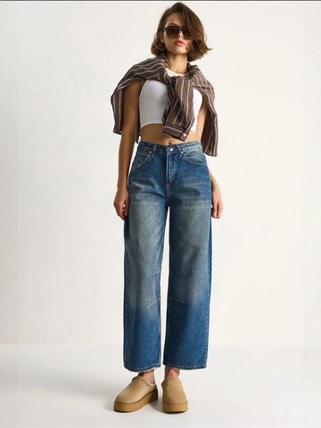 Regular Pantalon Bianco Lucci en bleu