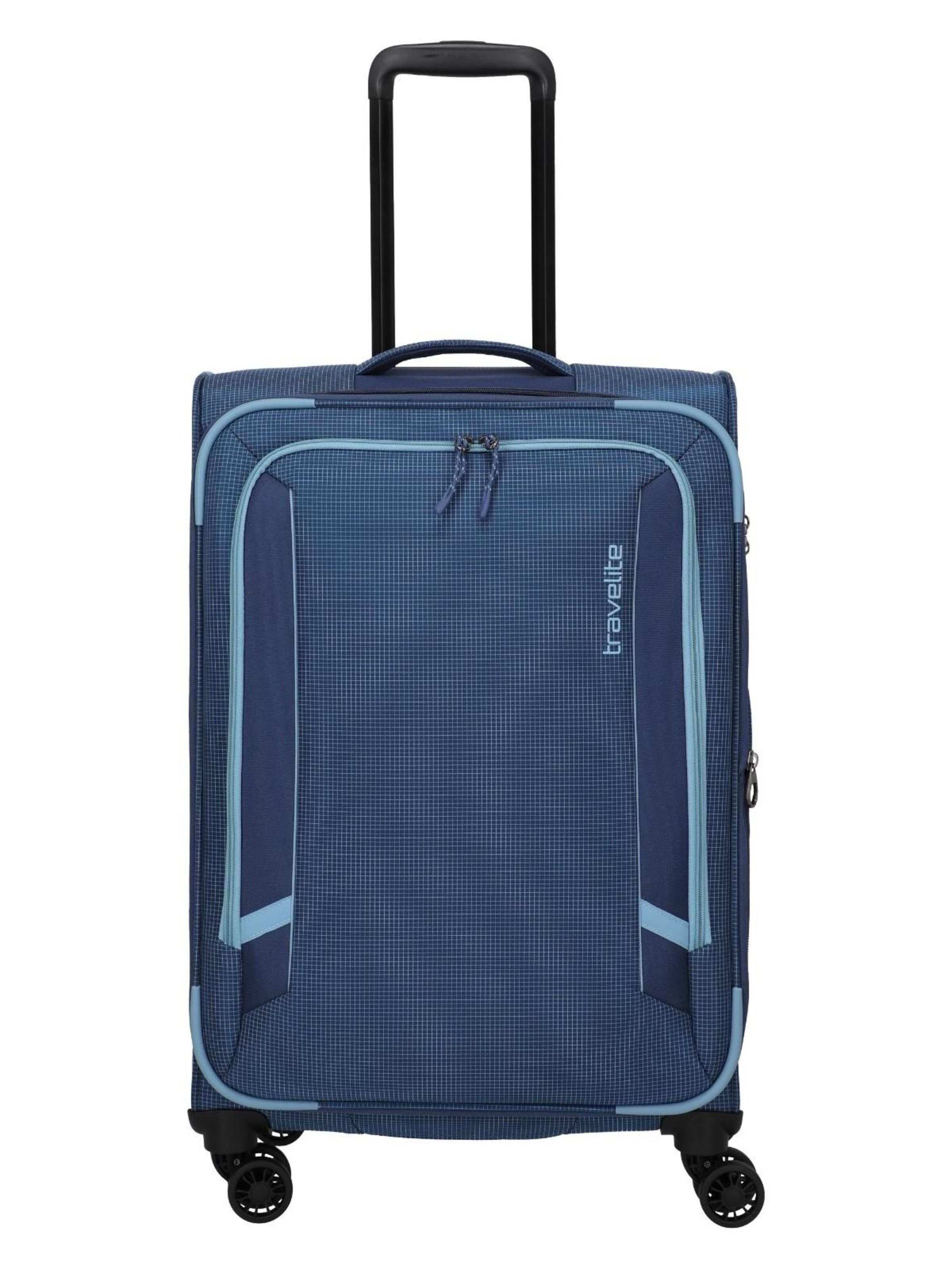 TRAVELITE Suitcase in Blue: front