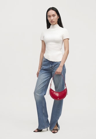 Calvin Klein Τσάντα ώμου 'FESTIVE' σε κόκκινο: μπροστά