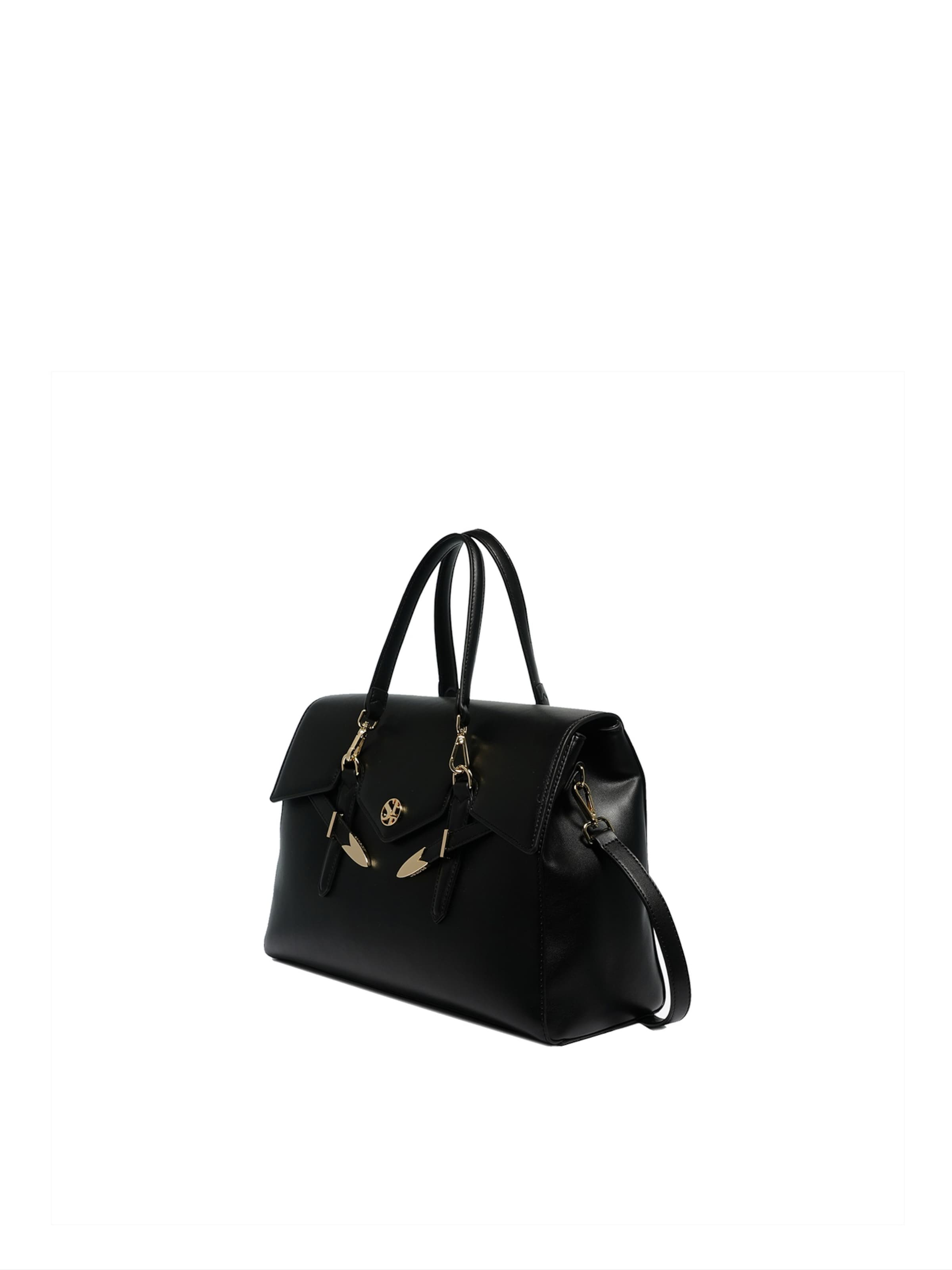 Secret Pon Pon Handtas in Zwart: voorkant