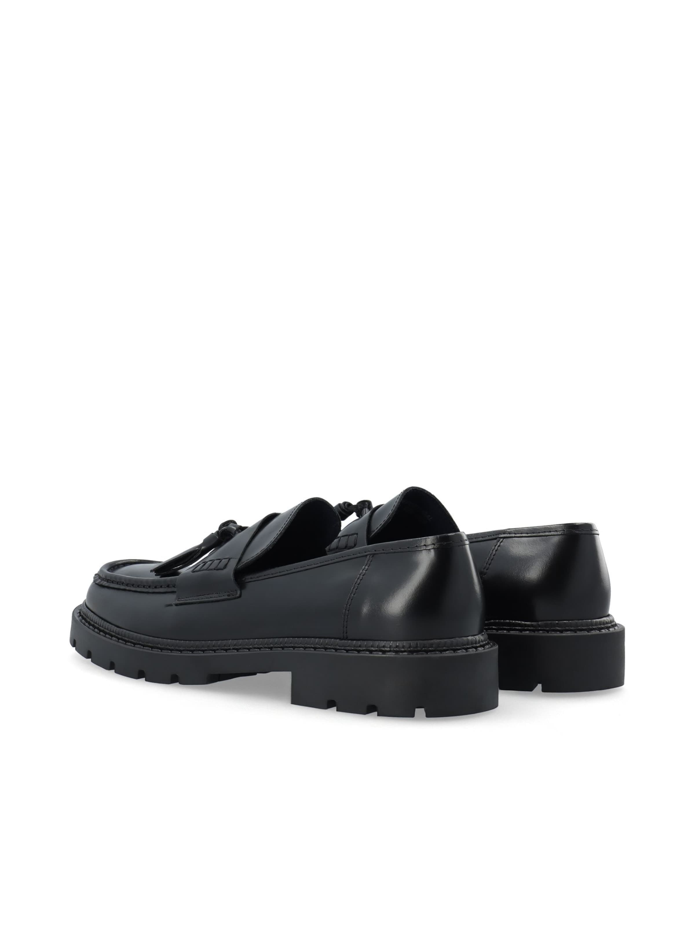 Chaussure basse 'Jeff' Bianco en noir