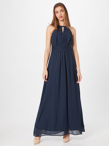 VILA Evening Dress in Blue: front