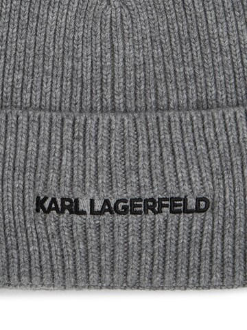 Karl Lagerfeld Mütze in Grau