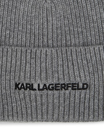 Karl Lagerfeld Beanie in Grey