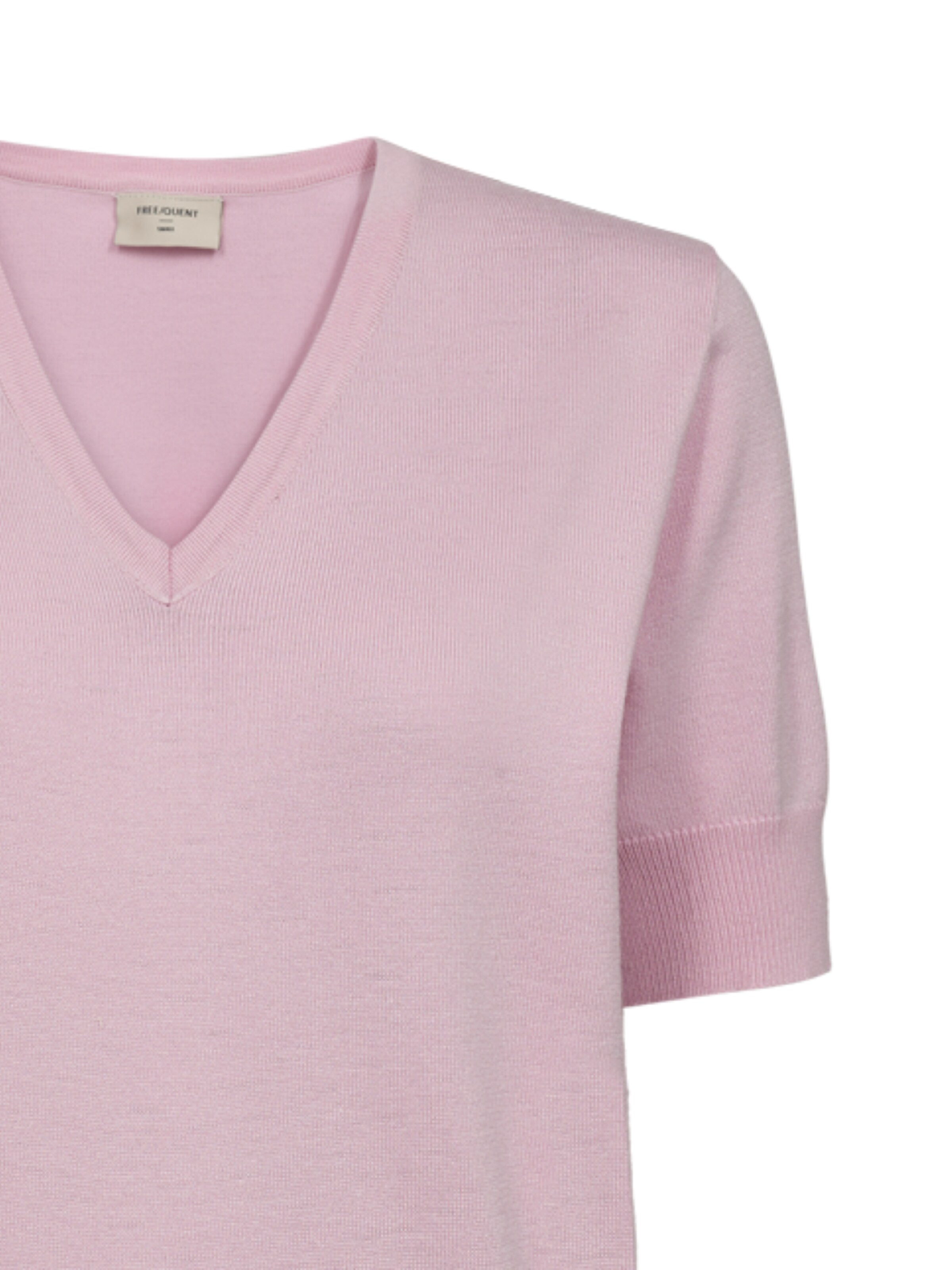 Freequent Gebreide top 'FQ Katie KM pink' in Roze
