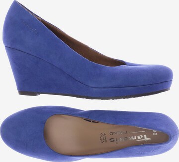 TAMARIS Pumps 39 in Blau: predná strana