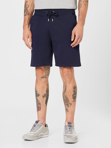 Regular Pantalon GANT en bleu : devant
