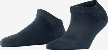 FALKE Füßlinge 'ClimaWool' in Blau: Vorderseite