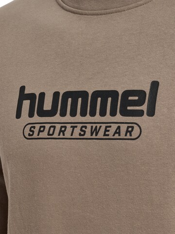 Hummel Sportsweatshirt in Bruin
