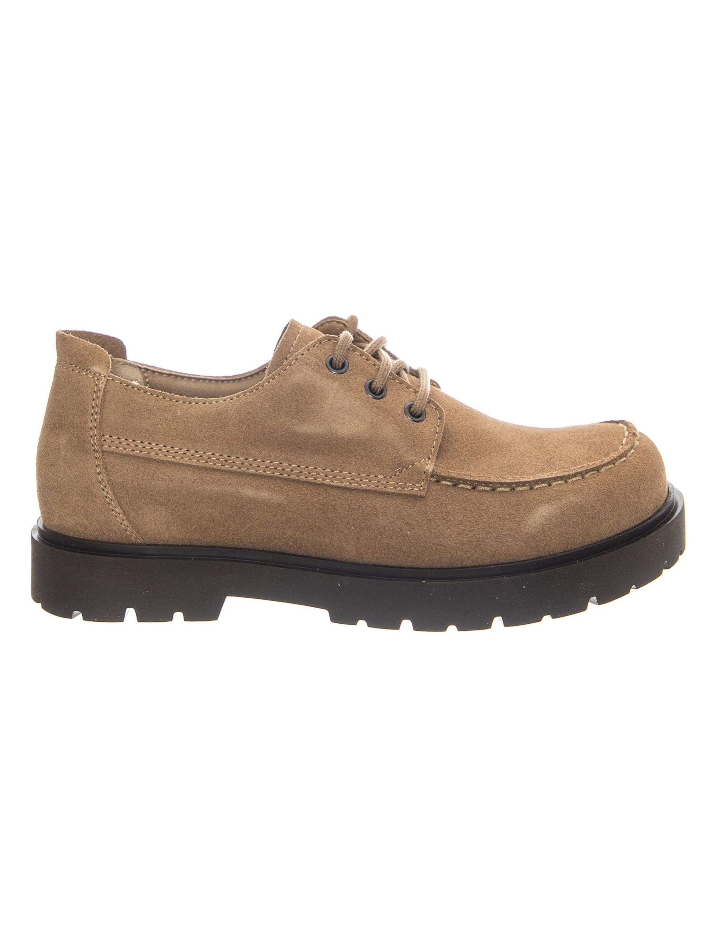 BIRKENSTOCK Fűzős cipő - bézs: elől