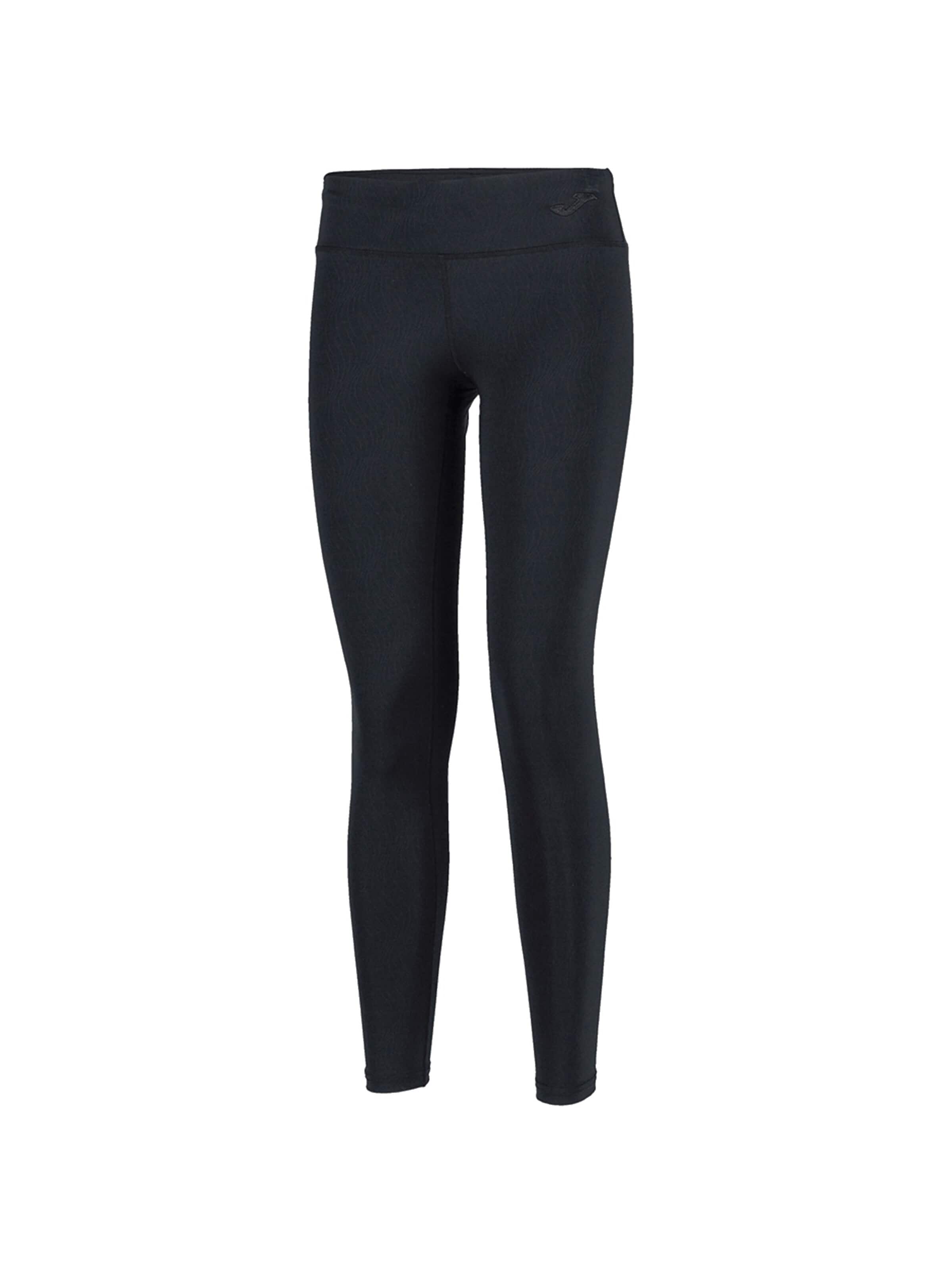JOMA Skinny Leggings 'Joma Dase II Long Tight' in Zwart: voorkant