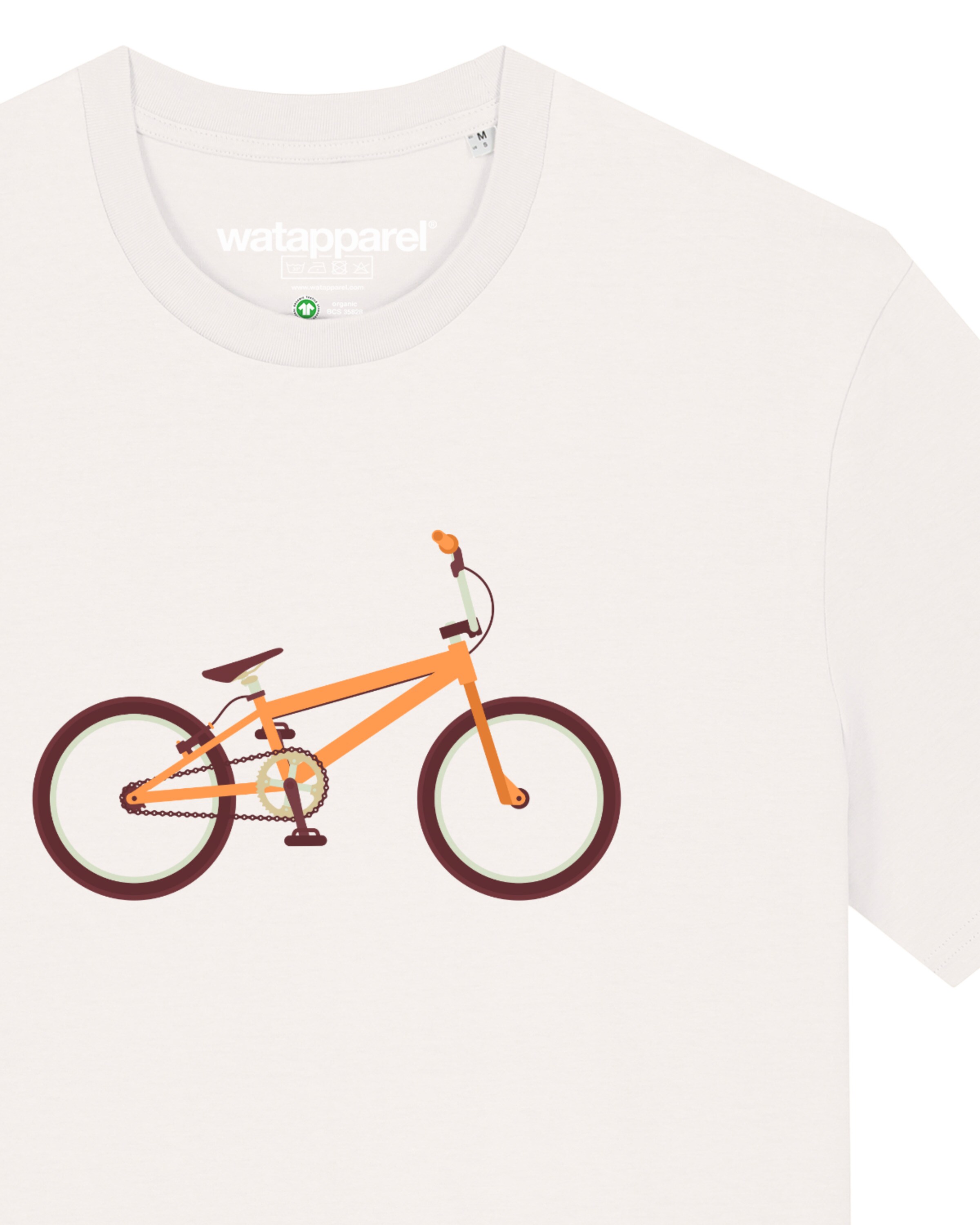 Maglietta 'BMX' di Watapparel in bianco