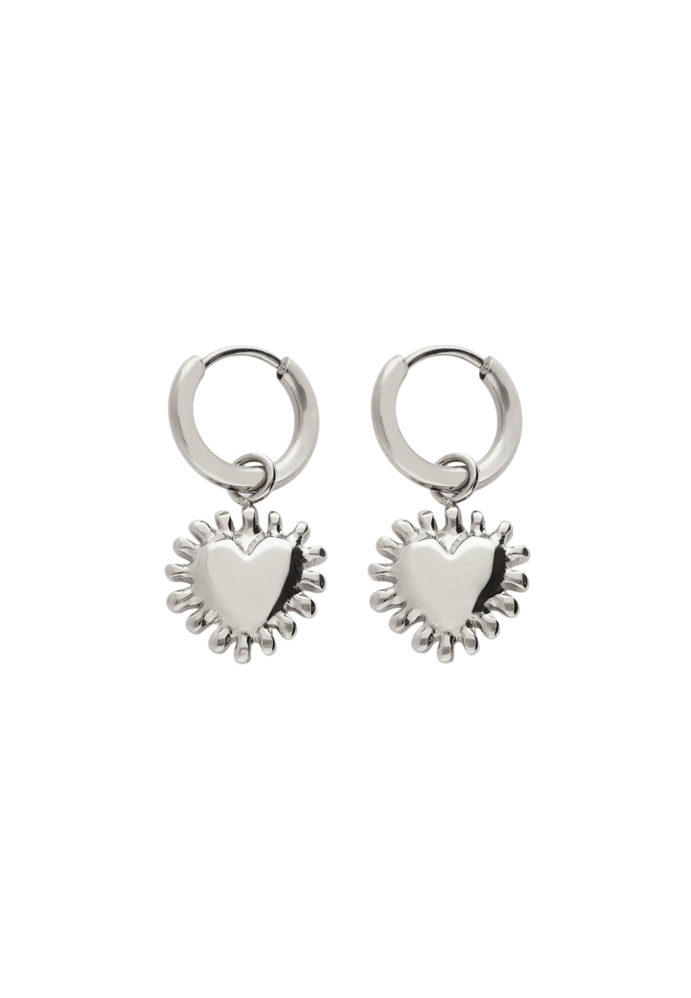 Boucles d'oreilles My Jewellery en argent : devant