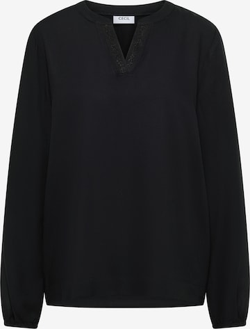 Bluză de la CECIL pe negru: față
