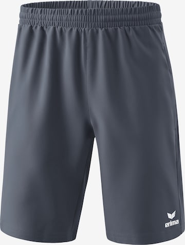 ERIMA Regular Workout Pants in Grey: front