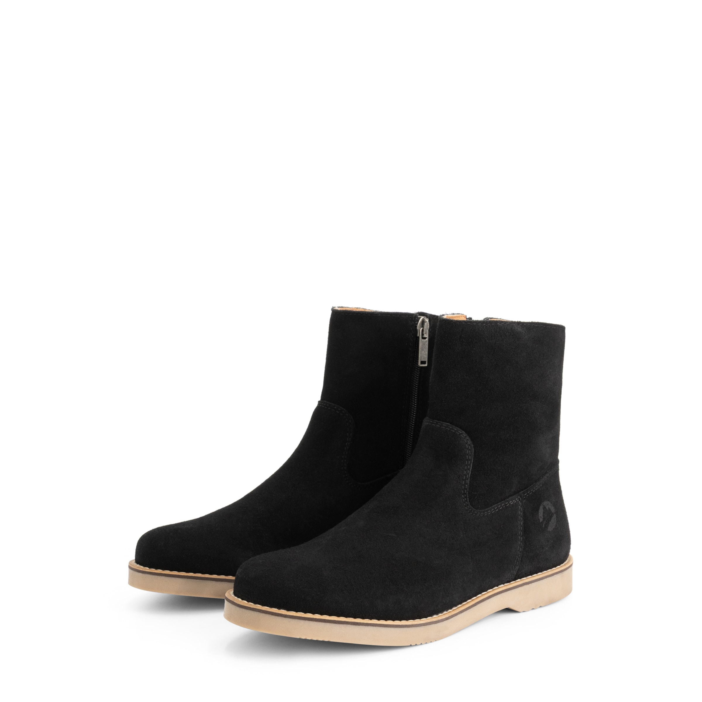 Travelin Enkellaarsjes 'Cahors' in Zwart