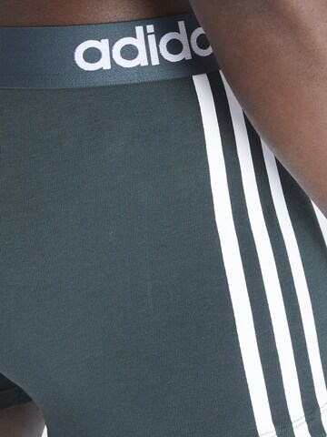 ADIDAS ORIGINALS Boxer shorts ' Comfort Flex Cotton 3 Stripes ' in Green