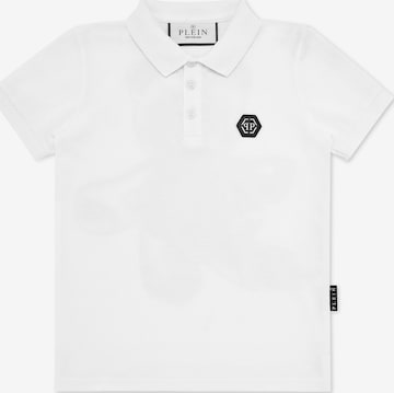 Philipp Plein - Camiseta 'Teddy' en blanco: frente