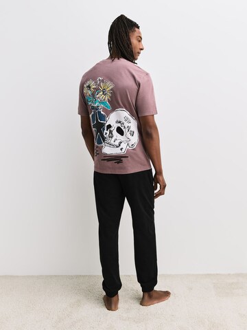 Next Pyjama 'Seminal' in Lila: Vorderseite