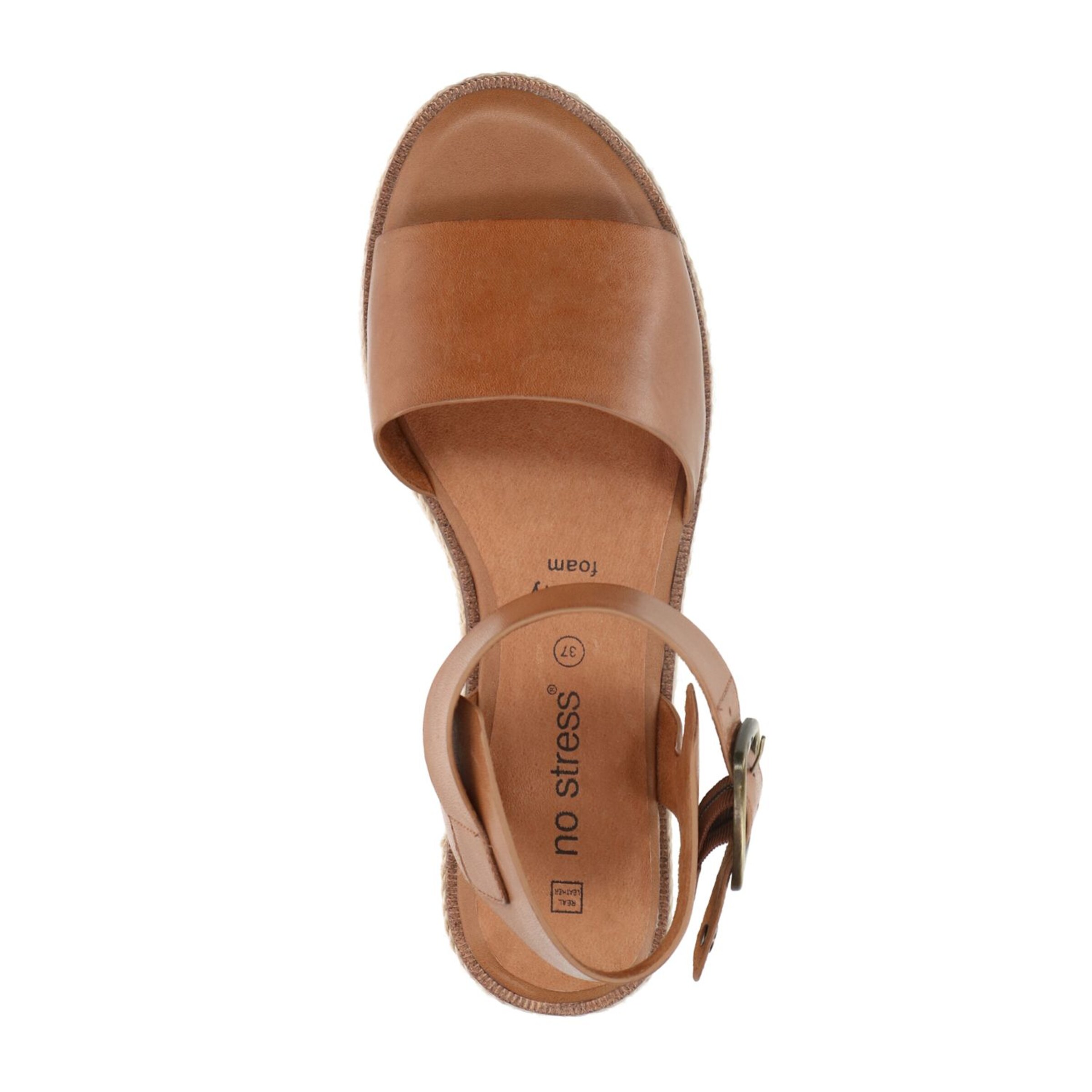 no stress Strap Sandals in Brown