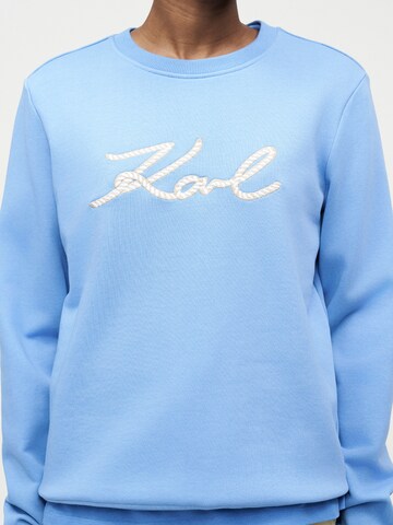 Karl Lagerfeld Sweatshirt in Blau