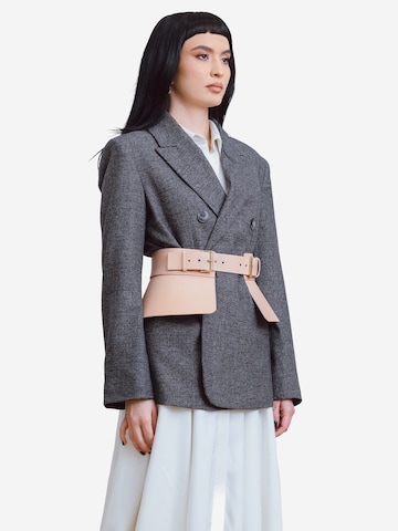 Haute Cuir Gürtel 'Peplum Corset Belt'‌‌‌‌‌‌‌ in Beige