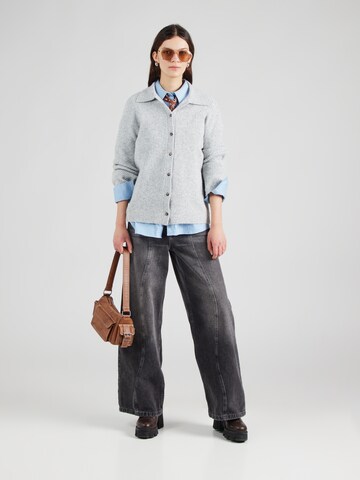 TOPSHOP Kardigan w kolorze szary