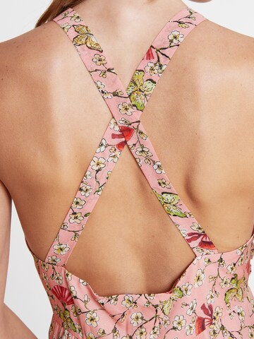 Robe 'Wavea' Ana Alcazar en rose