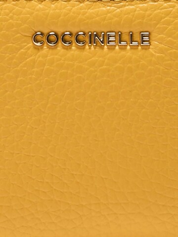 Portamonete 'COCCINELLE METALLIC' di Coccinelle in giallo