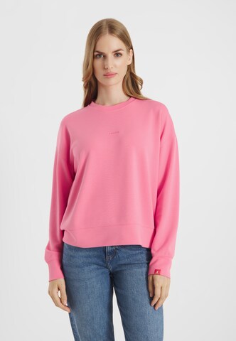 Frieda & Freddies NY Sweatshirt in Pink: front
