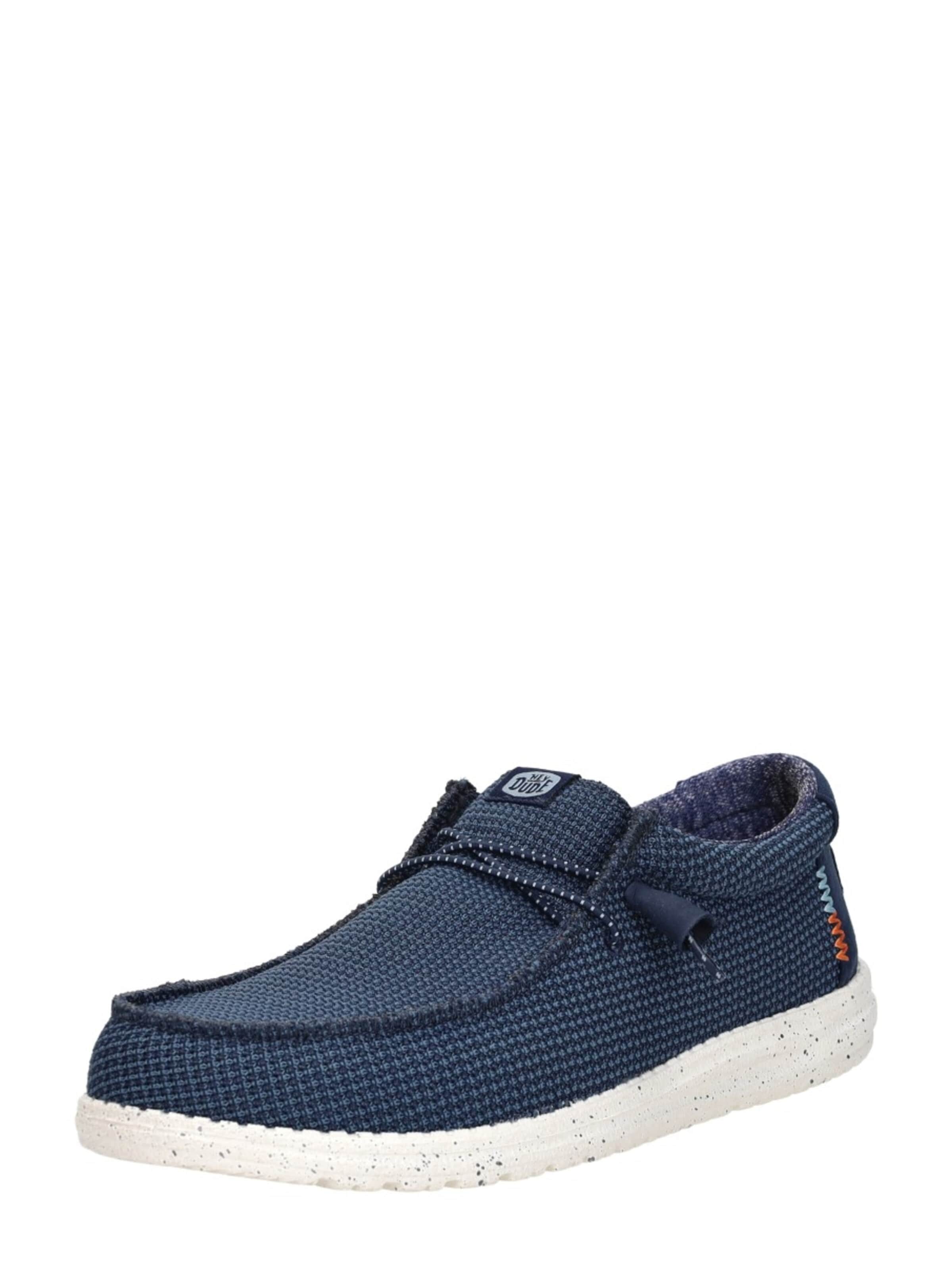 HEY DUDE Slip On 'Wally Sport'‌ in Blau: Vorderseite
