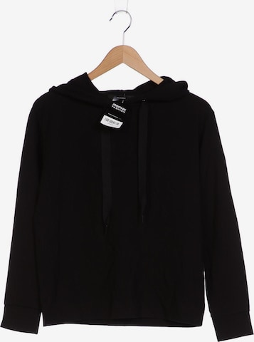 HALLHUBER Sweatshirt & Zip-Up Hoodie in XS in Black: front