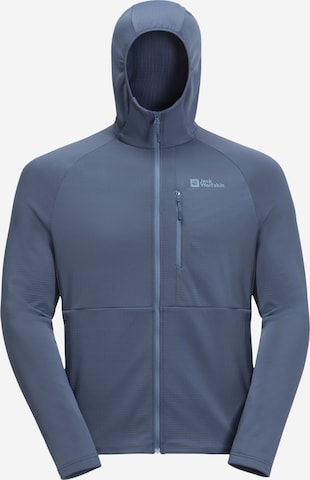 JACK WOLFSKIN - Casaco deportivo 'KOLBENBERG' em azul