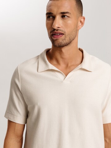 T-Shirt ' Loungy Summer ' Hanro en beige
