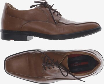 LLOYD Flats & Loafers in 38 in Brown: front