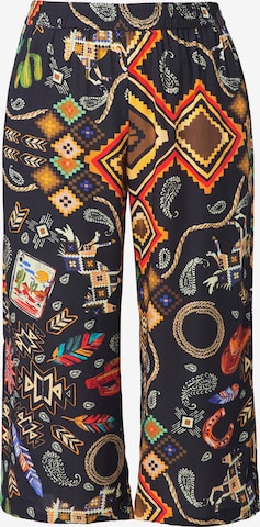 Angel of Style Wide leg Broek in Zwart: voorkant