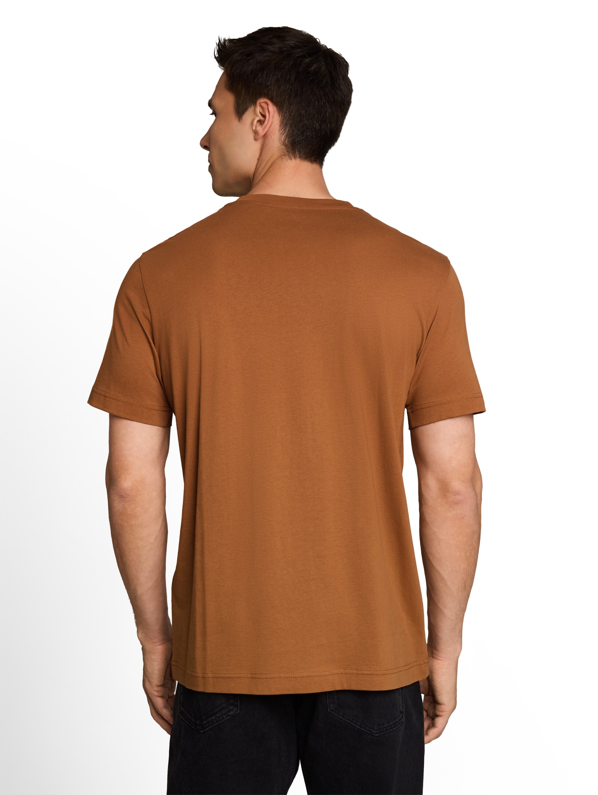 TOM TAILOR Shirt in Brown