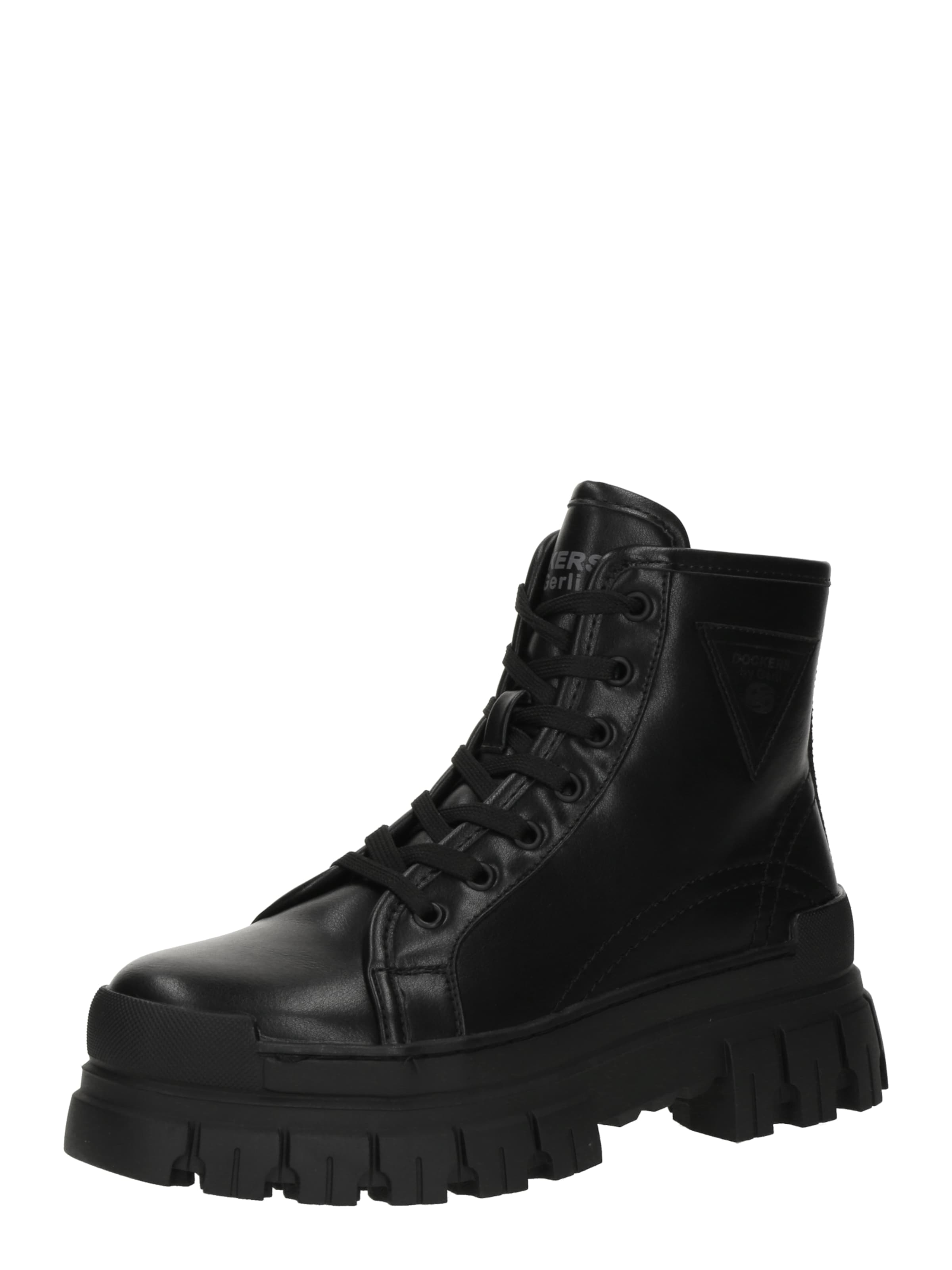 Dockers by Gerli Botki sznurowane w kolorze czarny: przód