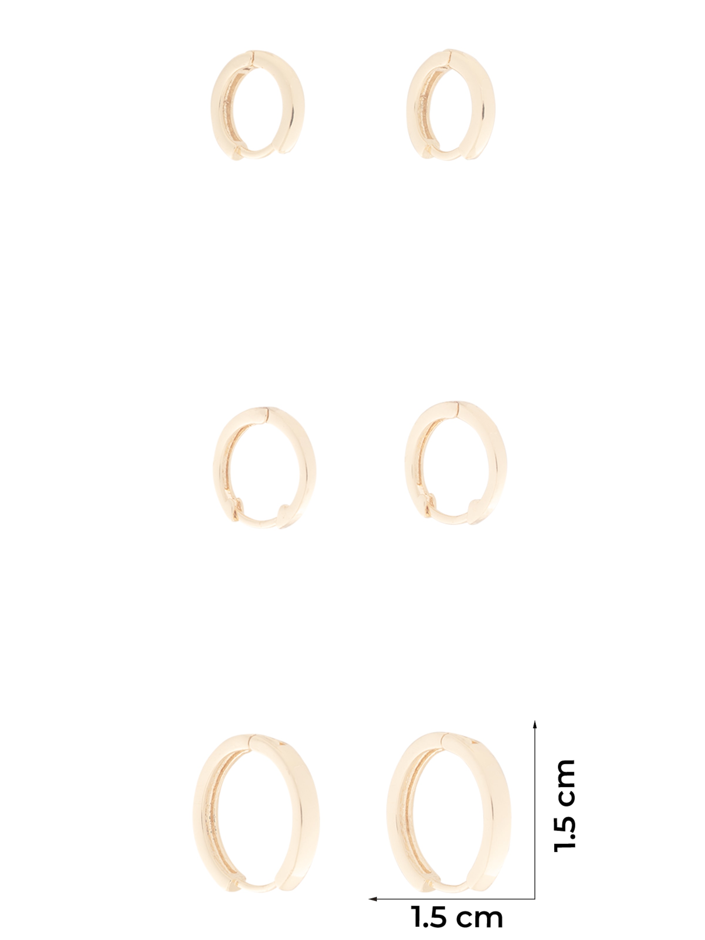 ABOUT YOU Earrings in Gold