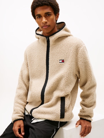 Tommy Jeans Fleecejacke in Beige