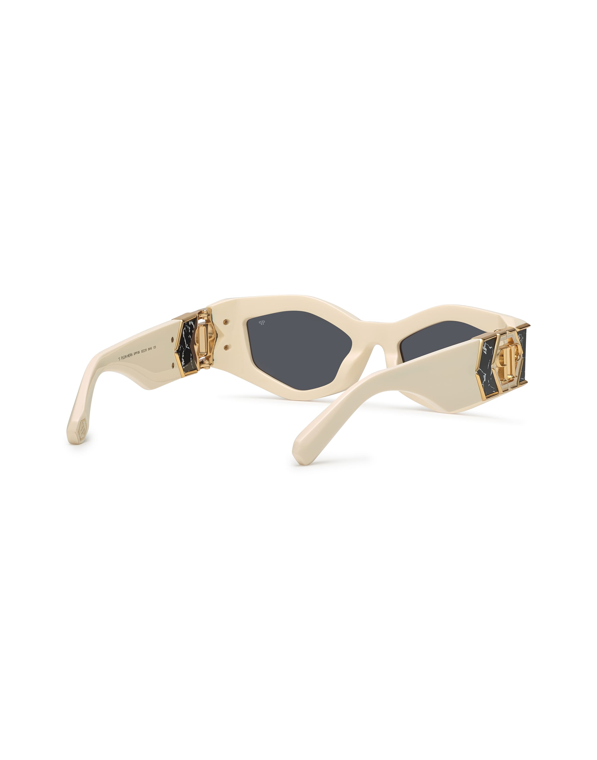 Philipp Plein Sonnenbrille in Beige
