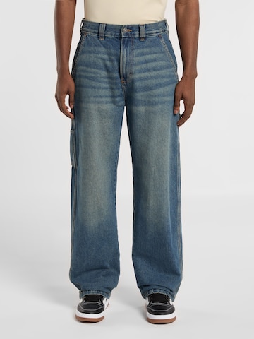 Loosefit Jean 'Stevensville' DICKIES en bleu : devant