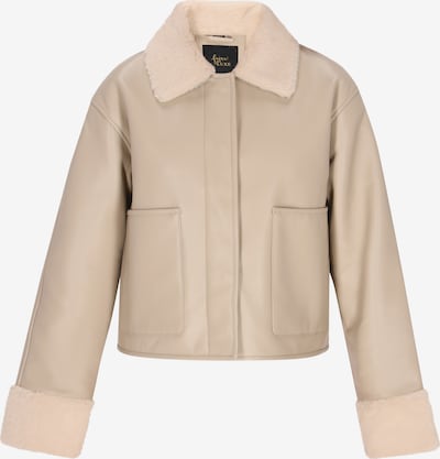 Demisezoninė striukė iš faina, spalva – kremo, Prekių apžvalga