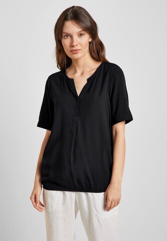 CECIL Bluse in Schwarz: Vorderseite