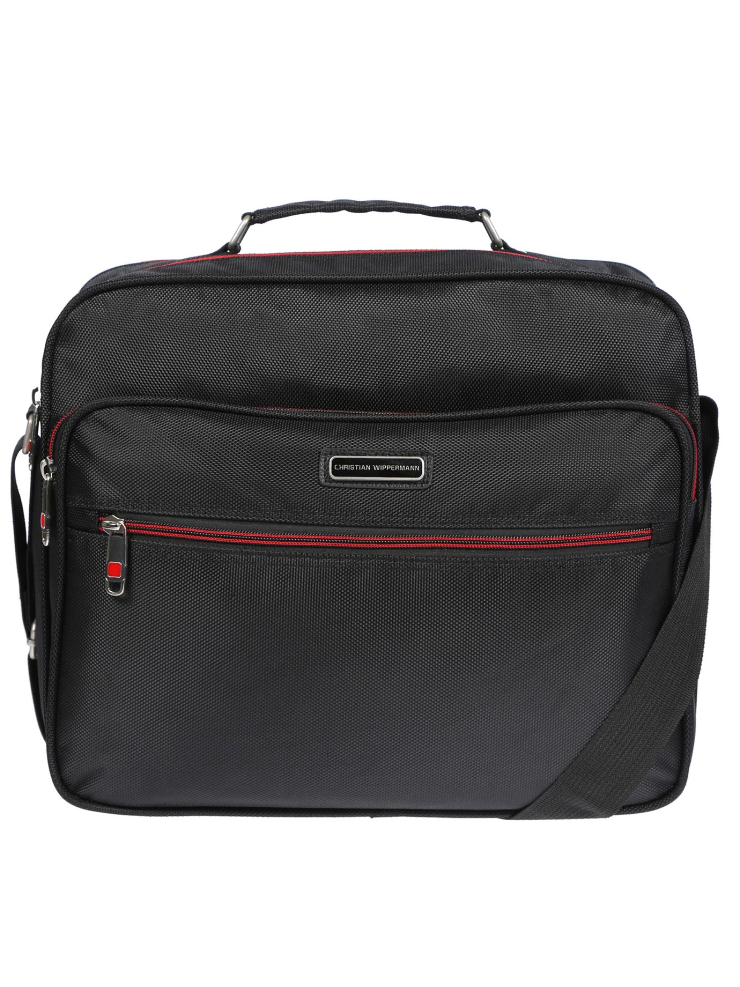 Christian Wippermann Messenger in Black: front