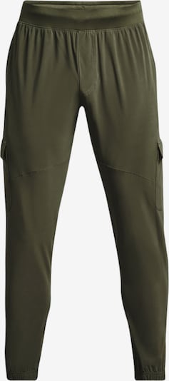 UNDER ARMOUR Workout Pants in Green, Item view