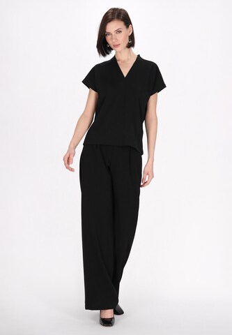 usha BLACK LABEL Блузка 'Classic Look' в Черный