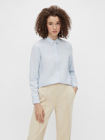 PIECES Blouse 'Irena' in Blue: front